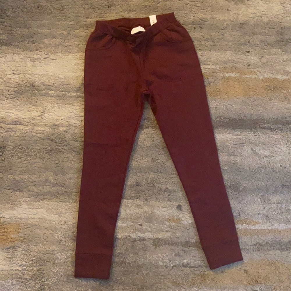 Children’s Place burgundy joggers